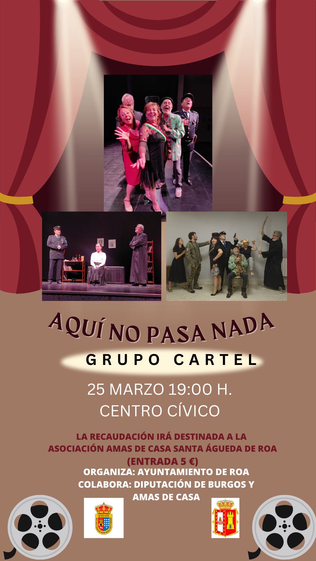 Teatro Aficionado Grupo Cartel Roa De Duero